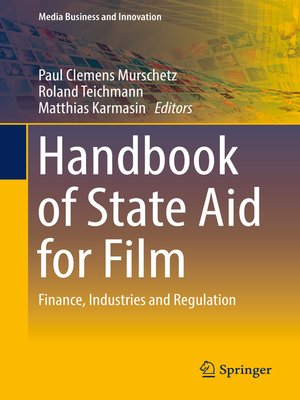 cover image of Handbook of State Aid for Film